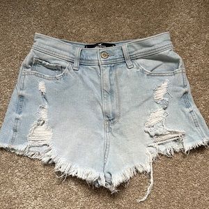 Hollister jean shorts